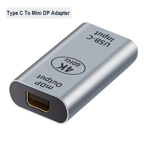 Type C To HDTV/DP/Mini DP Converter Female To Female USB C HD Video Converter For Macbook Pro 4K Display Port Adapter