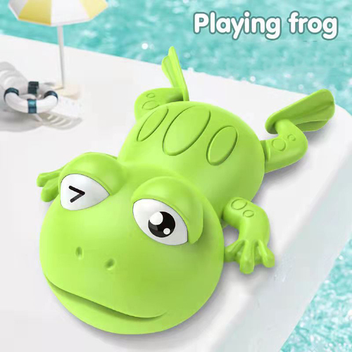  Clockwork Animals Frog Baby Bath Toys For Kids Water Toys Gifts Swimming Pool Water Game Wind-up Frog Toys