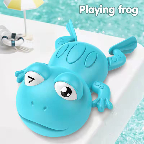  Clockwork Animals Frog Baby Bath Toys For Kids Water Toys Gifts Swimming Pool Water Game Wind-up Frog Toys
