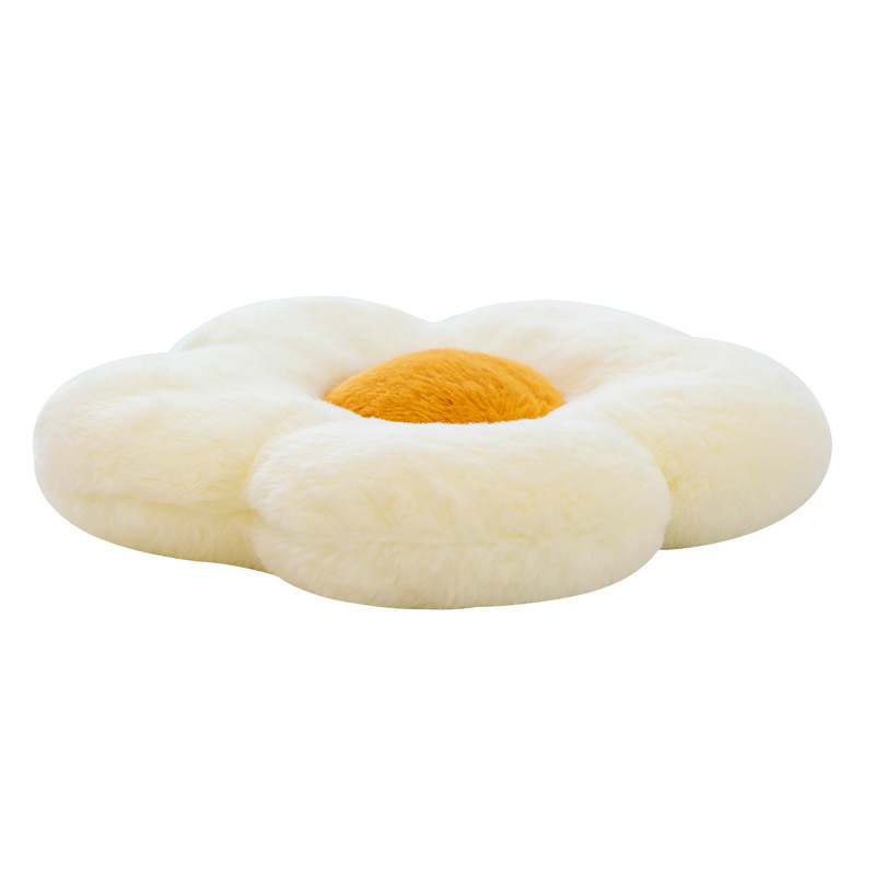 Eco-friendly Flower Round Polyester Cotton Dining Room Seat Cushion (1 Piece)