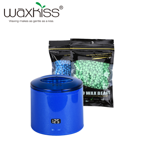 Waxkiss 2021 Vagina Wax Heater Hair Removal Waxing Machine 200ml Mini Wax Warmer