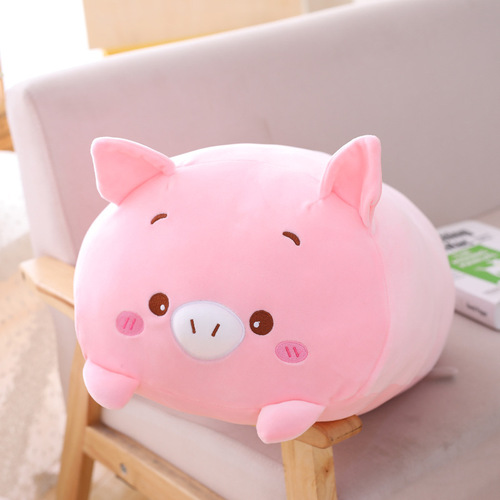 New  Soft Stuffed Animal Cartoon Cushion Cute Fat Baby Elephant Plush Dog Cat Penguin Pig Panda Dinosaur Plush 