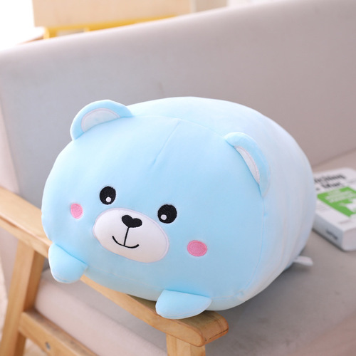 New  Soft Stuffed Animal Cartoon Cushion Cute Fat Baby Elephant Plush Dog Cat Penguin Pig Panda Dinosaur Plush 
