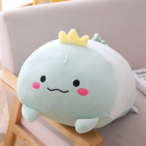 New  Soft Stuffed Animal Cartoon Cushion Cute Fat Baby Elephant Plush Dog Cat Penguin Pig Panda Dinosaur Plush 