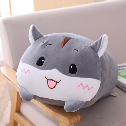 New  Soft Stuffed Animal Cartoon Cushion Cute Fat Baby Elephant Plush Dog Cat Penguin Pig Panda Dinosaur Plush 