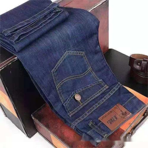  Mens Jeans Denim s Straight Casual Slim Fit Pant Boys Stretch Jeans Men Zipper Fly Closure Skinny J