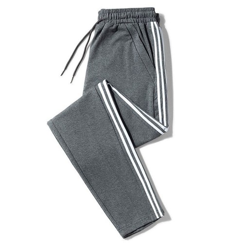 Summer Thin Pants Men's Loose Straight Casual Trousers Men's Trend Quick-drying Student Running Sports Pants