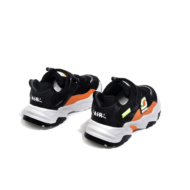   Breathable Casual Children Athletics Shoes PVC Soles Sports Running Sneakers For Kids