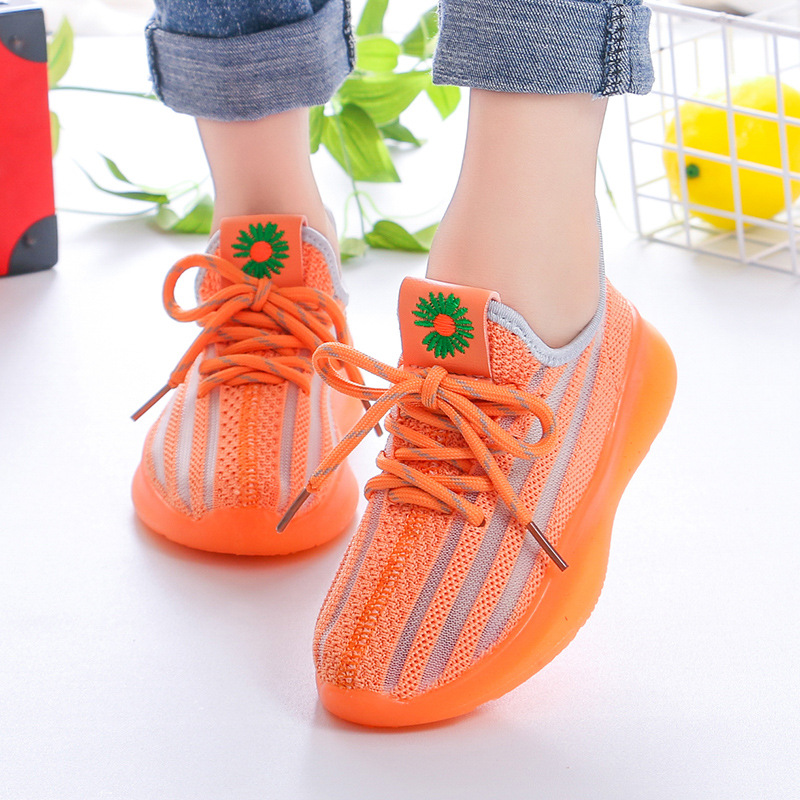  Children Shoes Autumn Boys Girls Sport Shoes Breathable Fashion Kids Non-Slip Casual Running Athletic Training