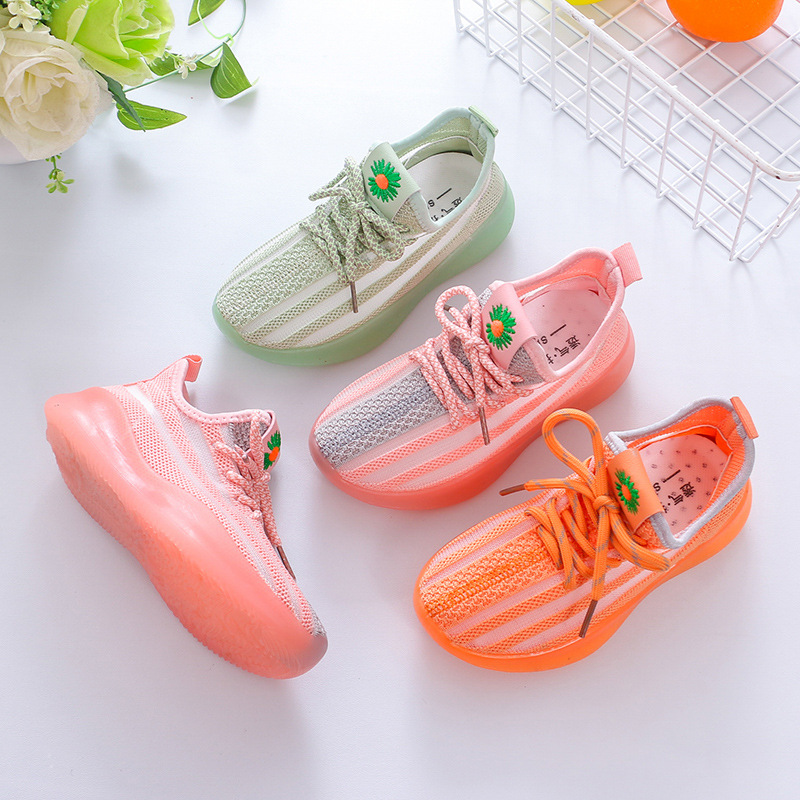  Children Shoes Autumn Boys Girls Sport Shoes Breathable Fashion Kids Non-Slip Casual Running Athletic Training