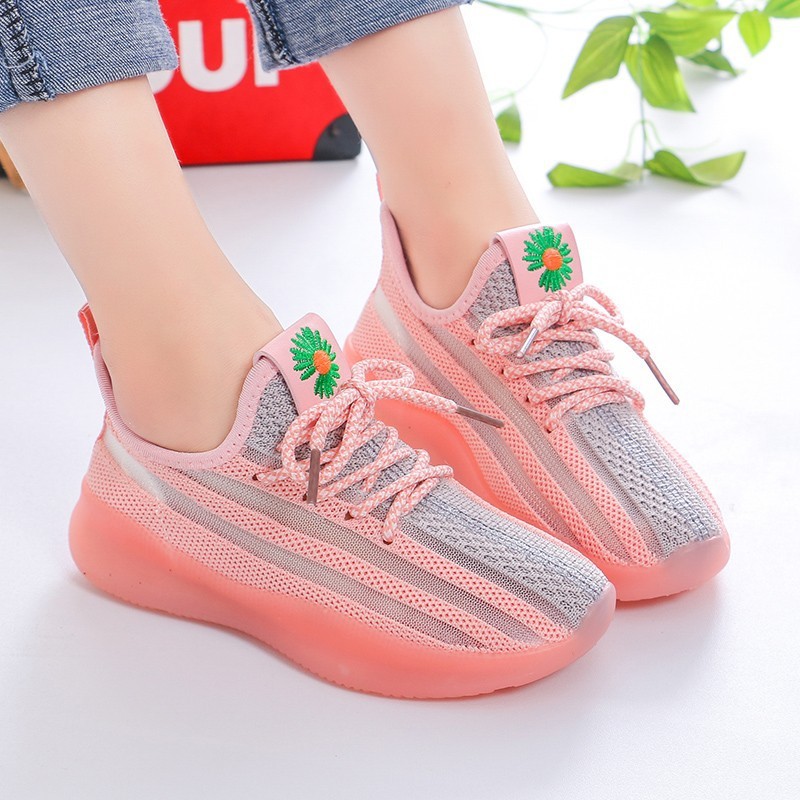  Children Shoes Autumn Boys Girls Sport Shoes Breathable Fashion Kids Non-Slip Casual Running Athletic Training