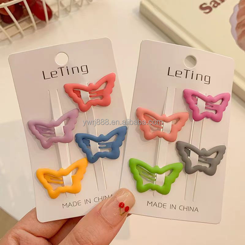 Children's star hair clip girl's bangs card broken baby small BB clip girl headdress five-pointed star