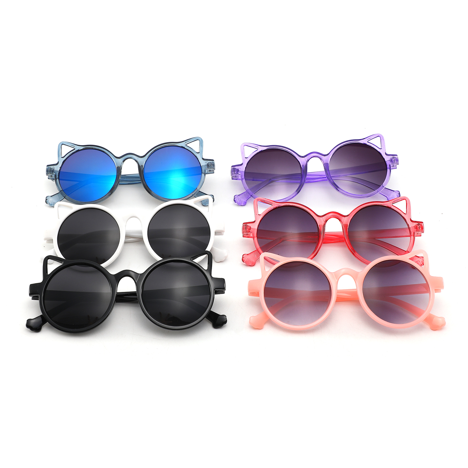 Children cute small round kids sunglasses 2022