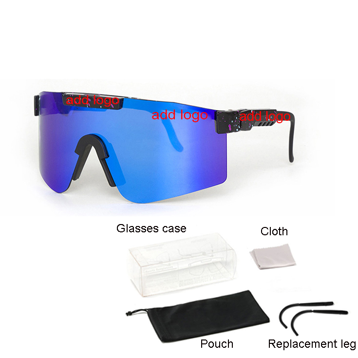 2022 Cost-effective Outdoor Bicycle brand   Driving Running UV400 Windproof PC Sport Sunglasses