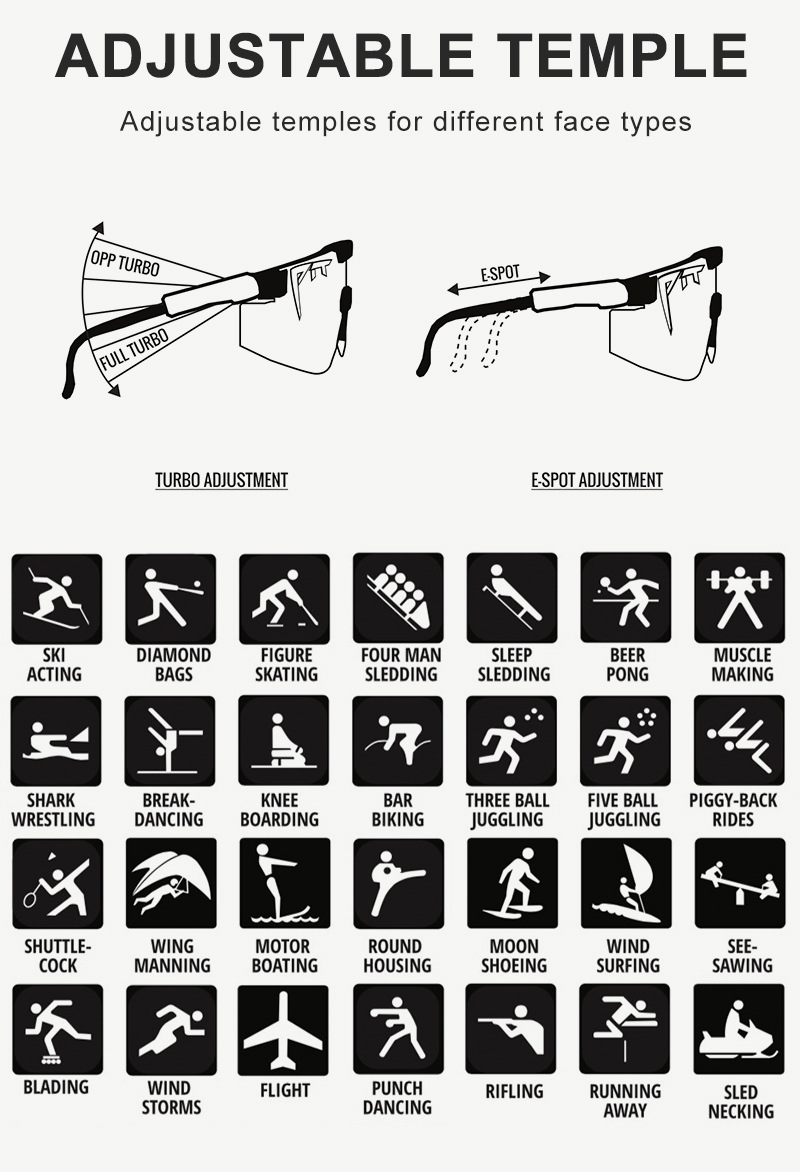 2022 Cost-effective Outdoor Bicycle brand   Driving Running UV400 Windproof PC Sport Sunglasses