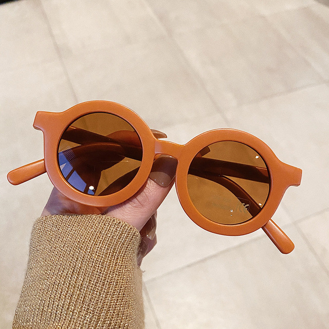 Fashion Round Kids Sunglasses Boys Girls Vintage Sun Glasses UV Protection Classic Children Eyewear Lentes De Sol Gafas