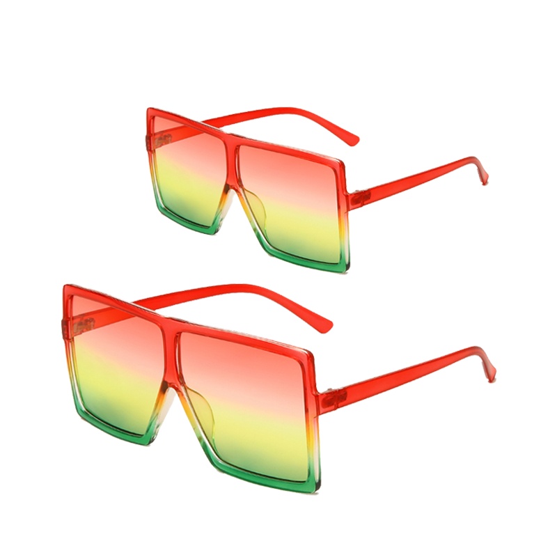 DOISYER 2020 New Trend Design Fashionable PC Baby Girls Sun Glasses Children's Oversized Square Shades Kids Sunglasses 2
