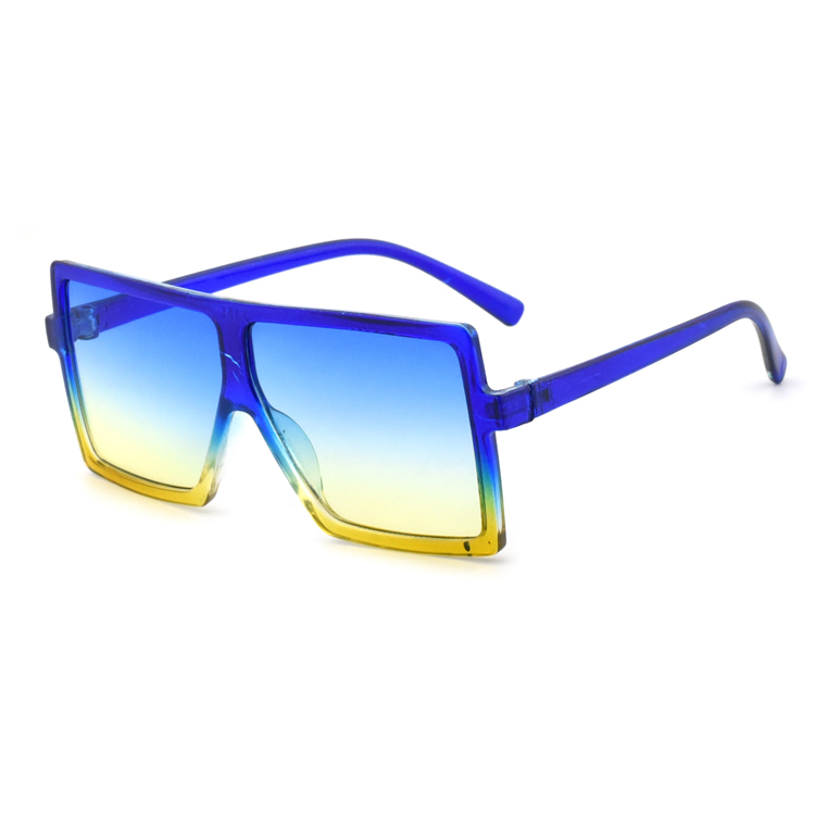 DOISYER 2020 New Trend Design Fashionable PC Baby Girls Sun Glasses Children's Oversized Square Shades Kids Sunglasses 2
