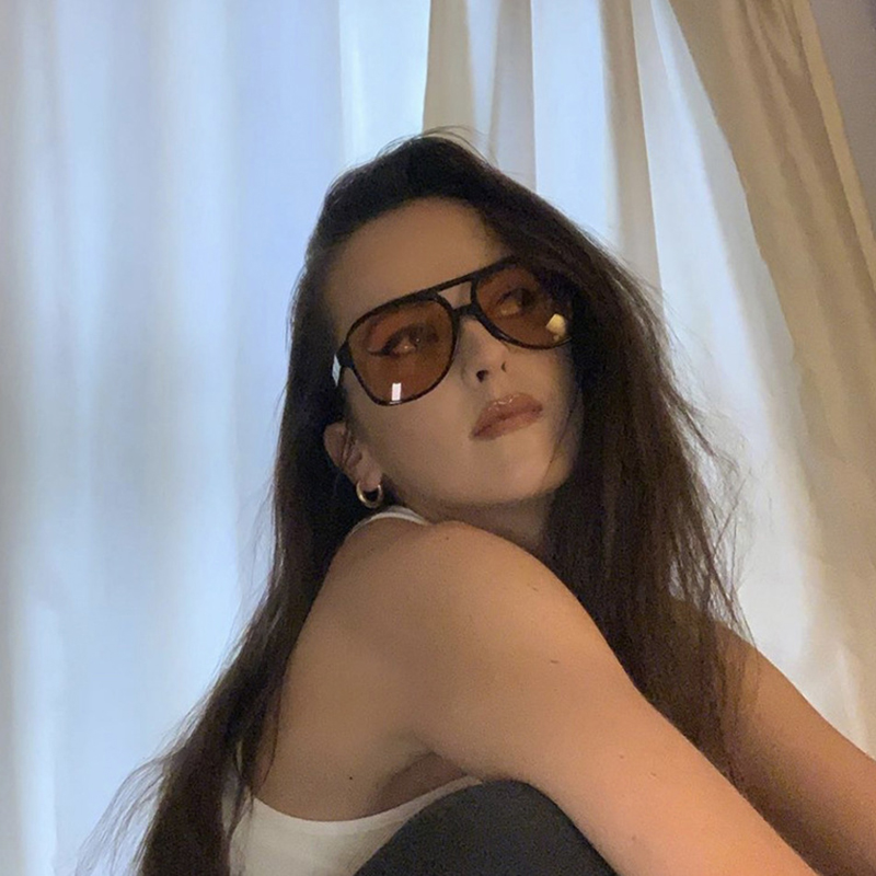 Women Fashion Sun Glasses 2023 Classic Vintage Aviation Sunglasses for Women Men Large Frame Retro 70s Sunglasses Female