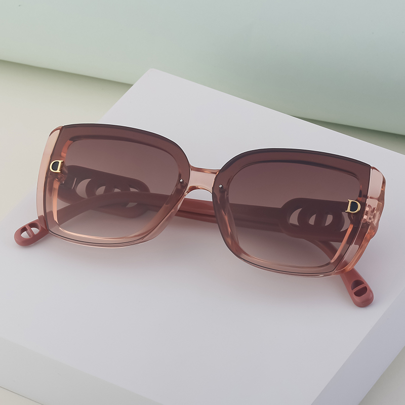 2023 china fashion designer square sunglasses women's trend D word cut edge sunglasses women square sunglasses