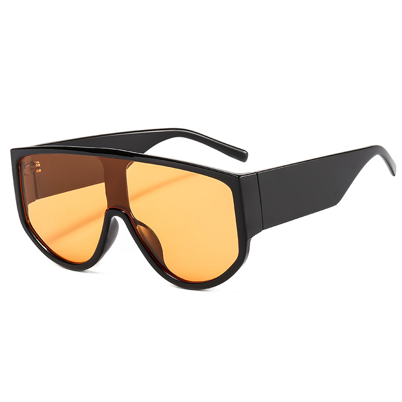 Twooo 9095 Summer Shades One Lens Oversized Hip Hop Glasses Women Designer Sunglasses