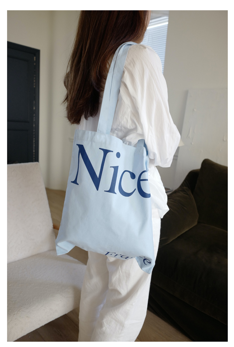 Canvas Female Korean Style Simple Shoulder Bag Niche Design Large Capacity Students School Bag Canvas Tote Shopping Bag