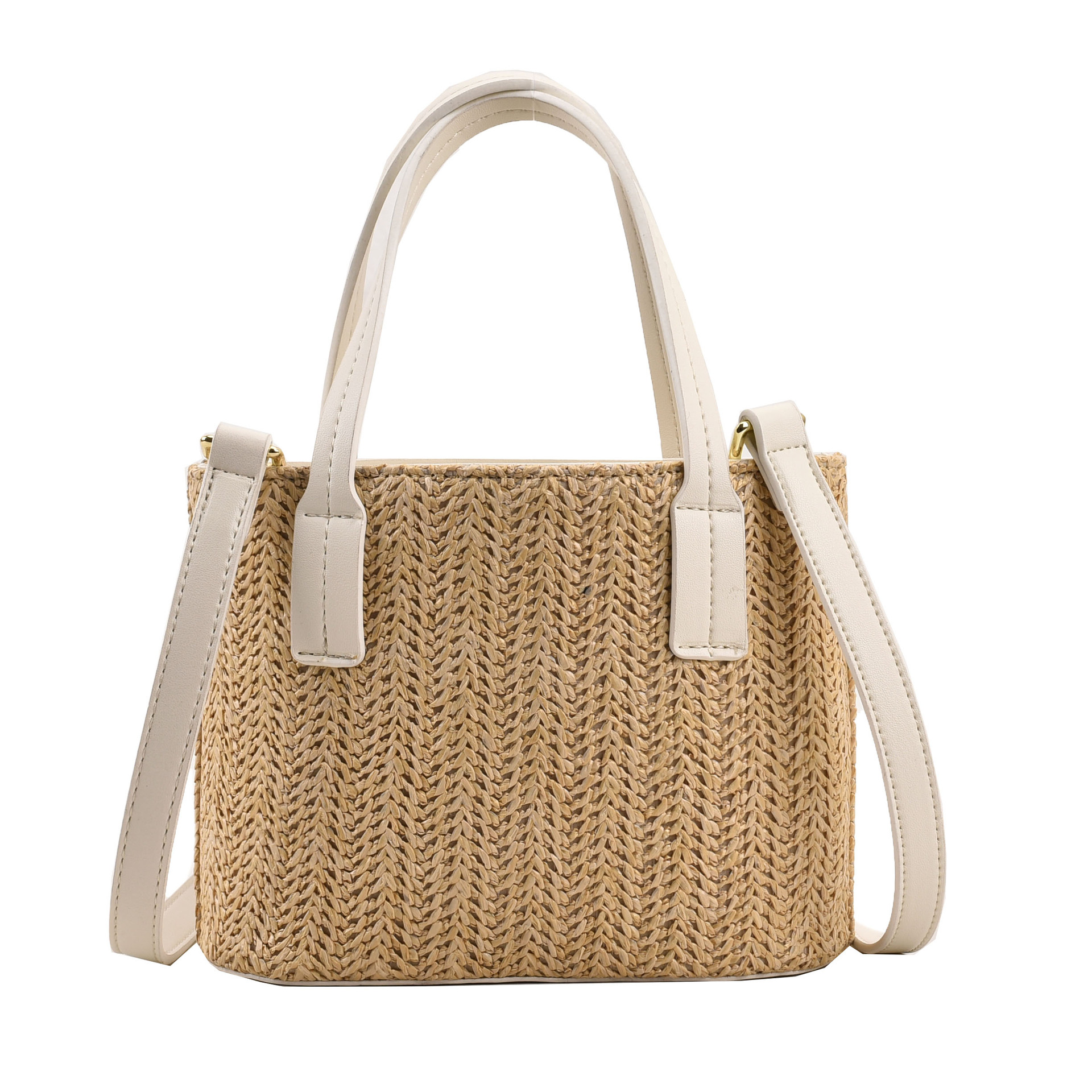 Handmade kids beach bag woven bag corn husk woven ECO women's literary holiday shoulder tote large beach bag