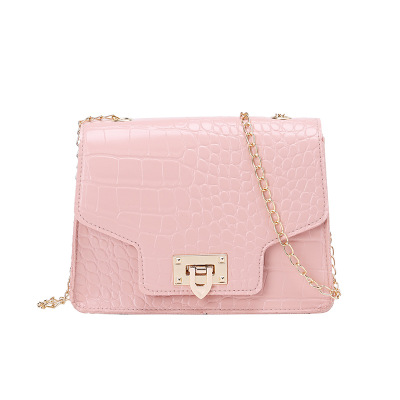 Women's Jelly Ladys Sling Bag Fashion Chain Shoulder Mini Boutique Shopping Cute Bags for Girls