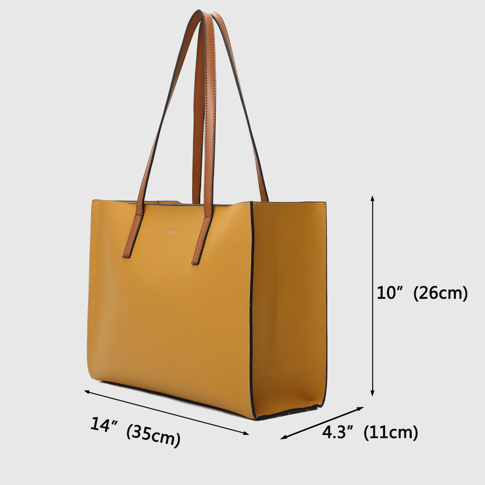 Hot Selling Bolsas Simple Design Handbags Large Capacity Pu Strap Shoulder Handbag Women Casual Tote Bag For Ladies