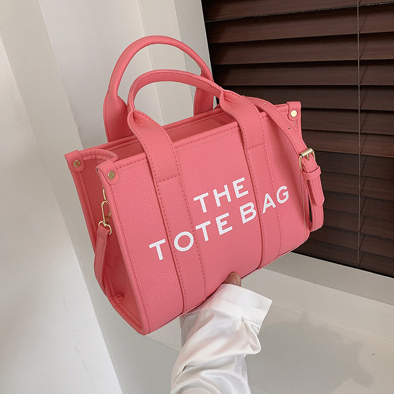 Luxury  Famous Brand Pu Leather Women's Marc Tote Bags Lady The Tote Bag Purse  