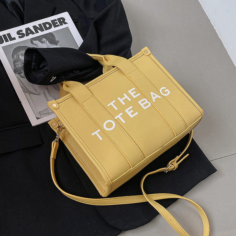 Luxury  Famous Brand Pu Leather Women's Marc Tote Bags Lady The Tote Bag Purse  