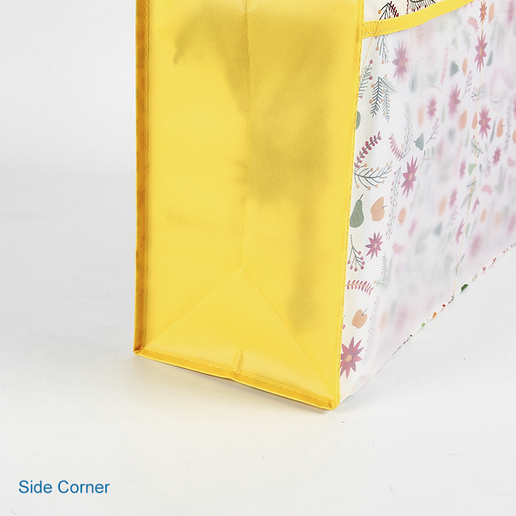 2023 designer women's white bags PP non woven  PET mesh beach tote bag