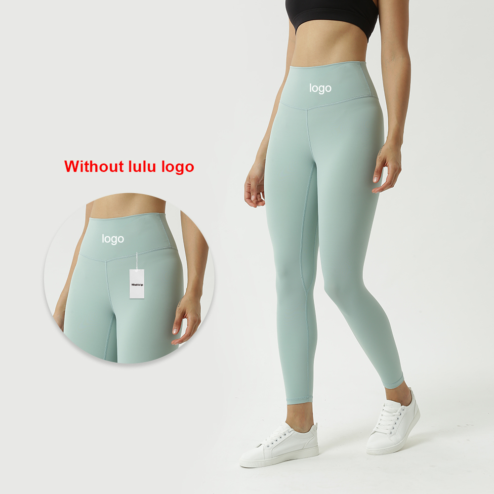 Lulu Women's Soft High Waisted Leggings Tummy Control Yoga Pants High waist butt lifting  yoga pants
