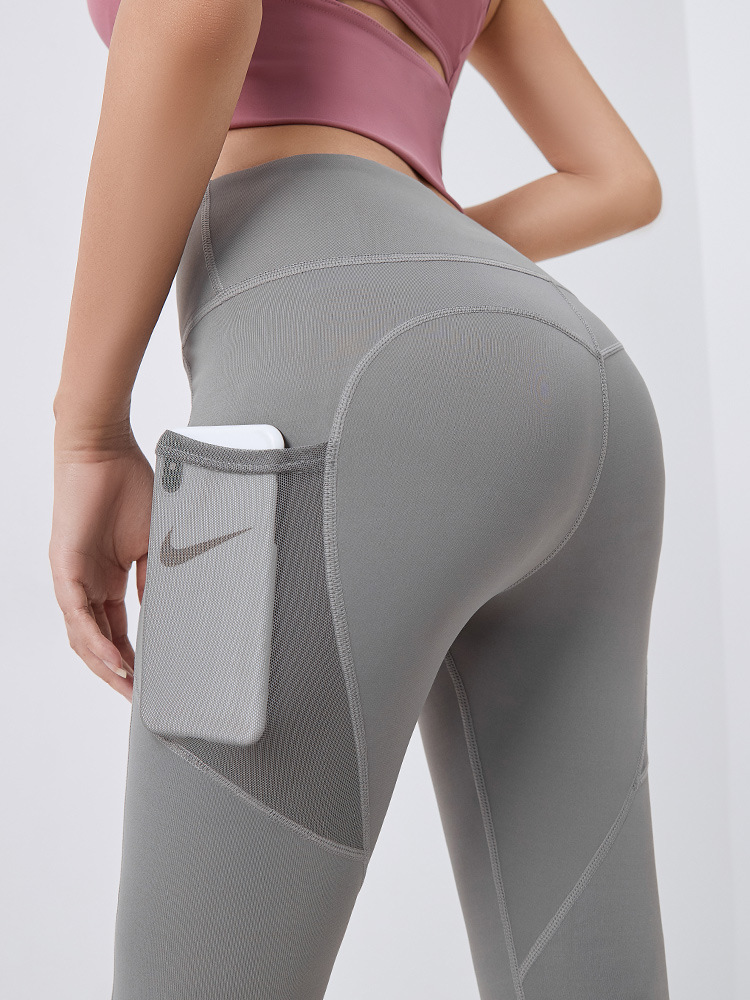 High Waist Gym Wear   Compression Workout Tights Yoga Women Pants Leggings With Phone Pocket