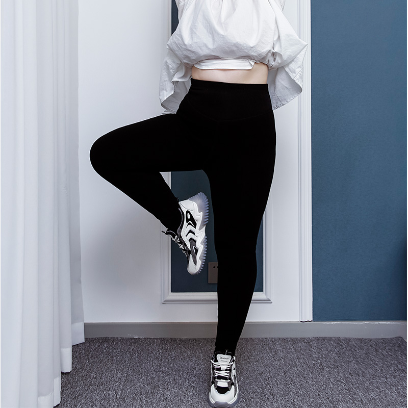 Women's Leggings Lamb Wool Plus Large Size Elasticity Warm Pants Winter Leggings