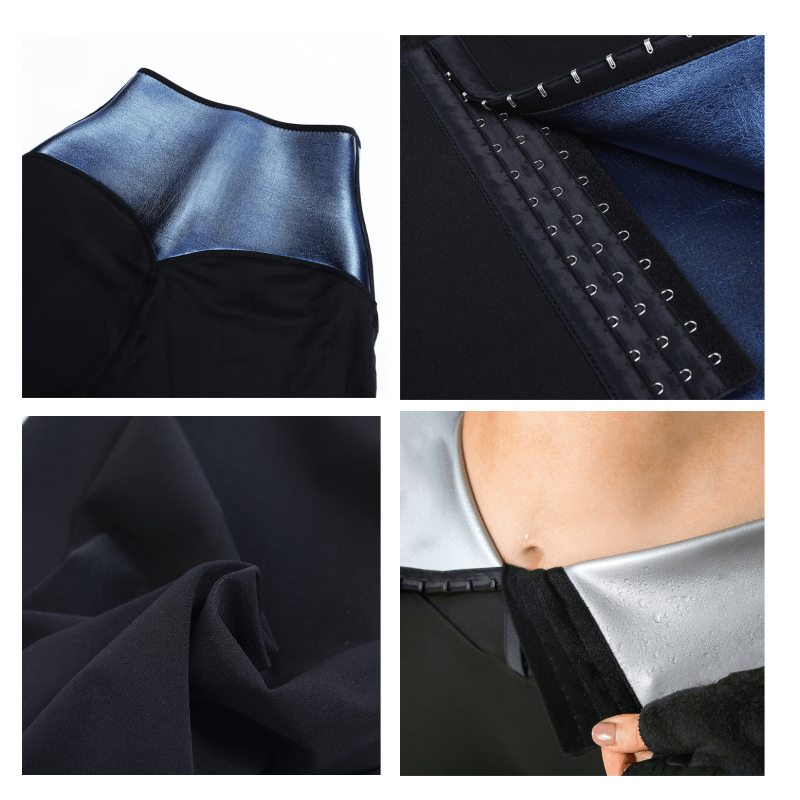 High Tummy Control Plus Size Sauna Body Shaper Legging Short Pants Women Sweat Leggings  Private Label Waist Train