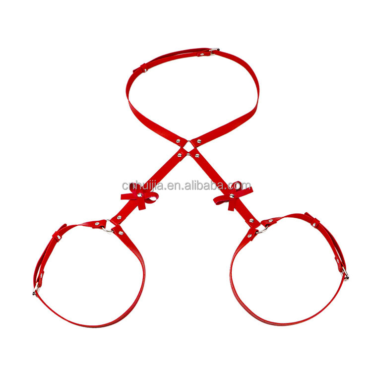 Good quality Cosplay Punk Thigh Harness Garter Belts BDSM Buttocks Bondage Body Erotic Stocking Suspenders Belt For Wome