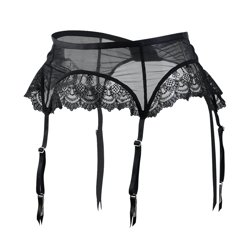 High Quality suspender high waist sexy lingerie belt women garters belt
