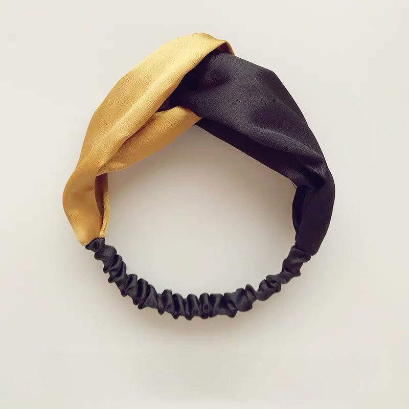  100% Mulberry Silk Scrunchie Hair Accessories Elastics Hair Bands Headband Ponytail Hair Ties For Women Girls