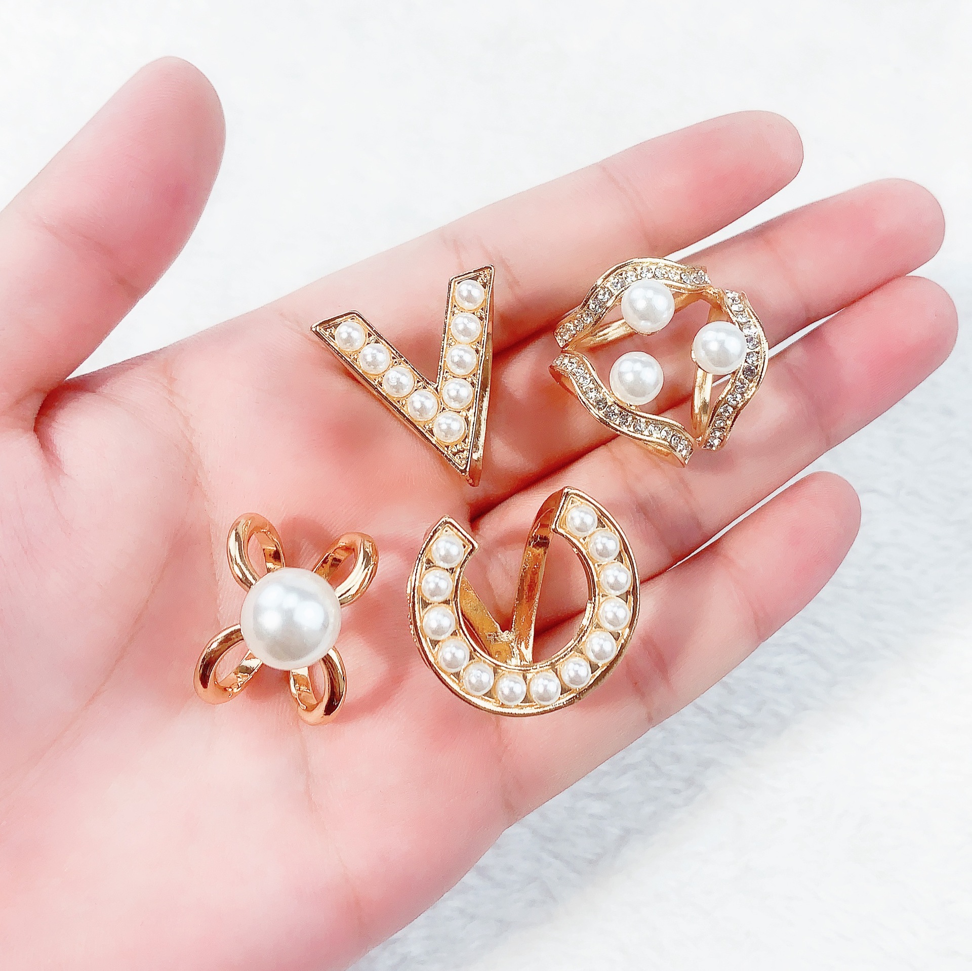 Malaysia brooch hijab scarf fixed scarf ring high quality jewelry crystal brooches women pins