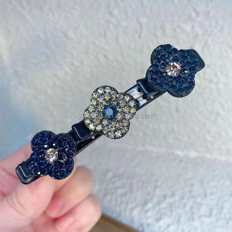 Temperament hair clip female broken braiding artifact hair clip side clip headdress forehead bangs duckbill