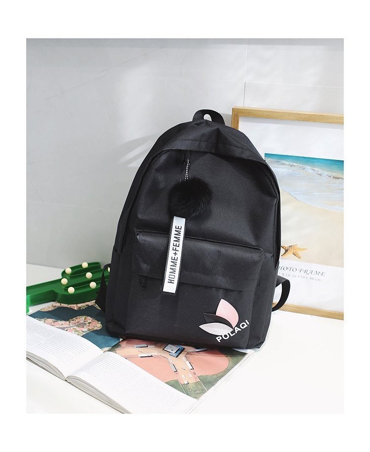 15L  Fresh Travel Solid Color Backpack Student Girl School Bags For Teenage College Wind Women Schoolbag Cheap Backpacks