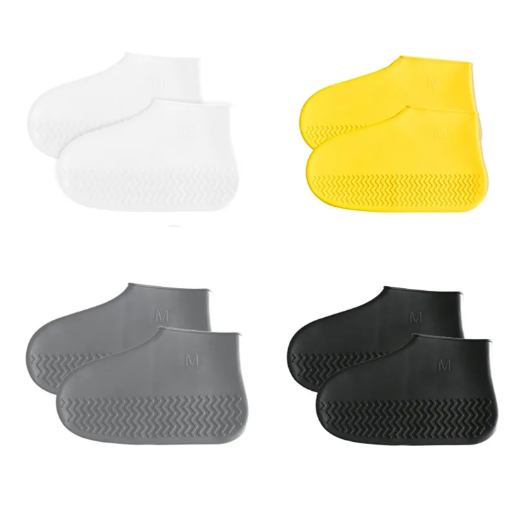 Rainy Shoe Cover Outdoor Shoe Protectors Reusable Rain Boots Silicone Waterproof Shoe Covers