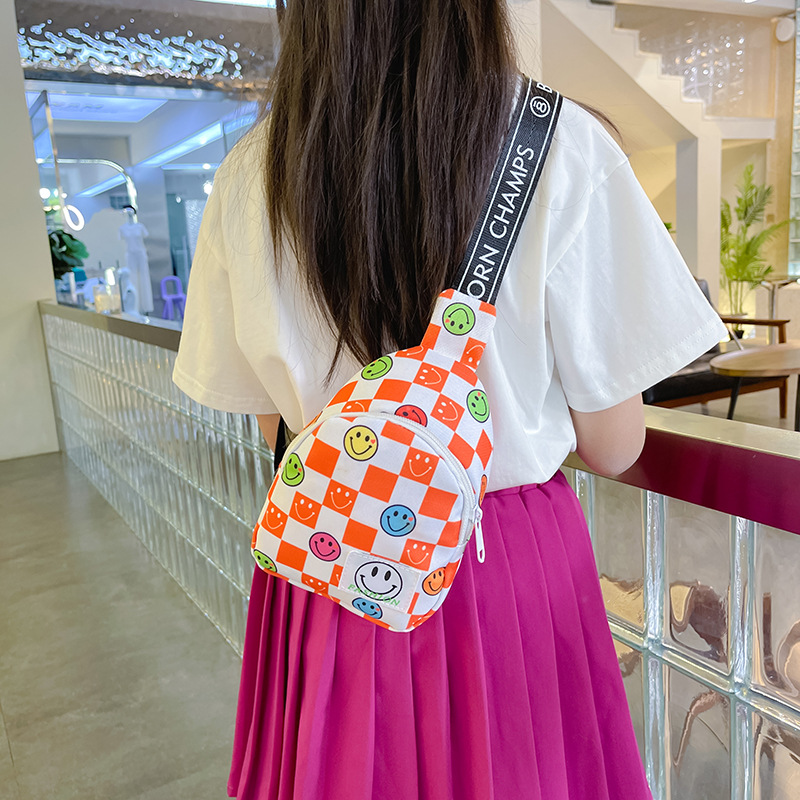 Fashion Messenger Bag Cute Large Capacity Multifunctional Kids' Chest Waist Cute Bag Outdoor