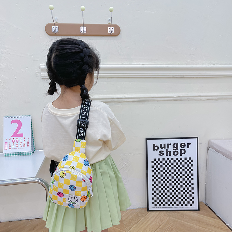 Fashion Messenger Bag Cute Large Capacity Multifunctional Kids' Chest Waist Cute Bag Outdoor