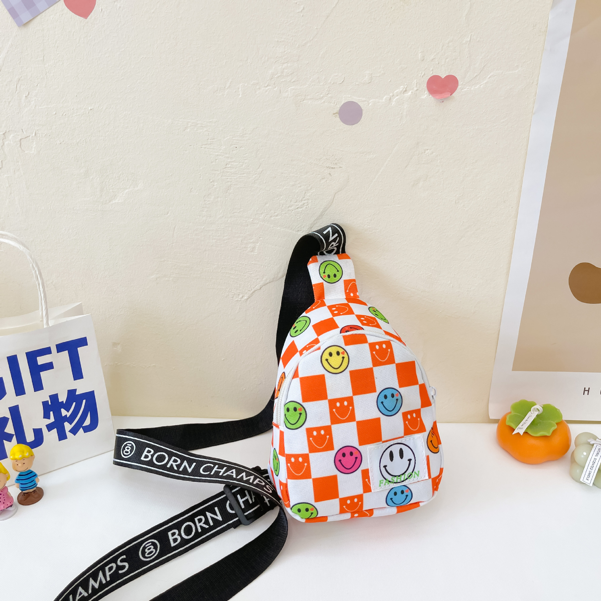 Fashion Messenger Bag Cute Large Capacity Multifunctional Kids' Chest Waist Cute Bag Outdoor