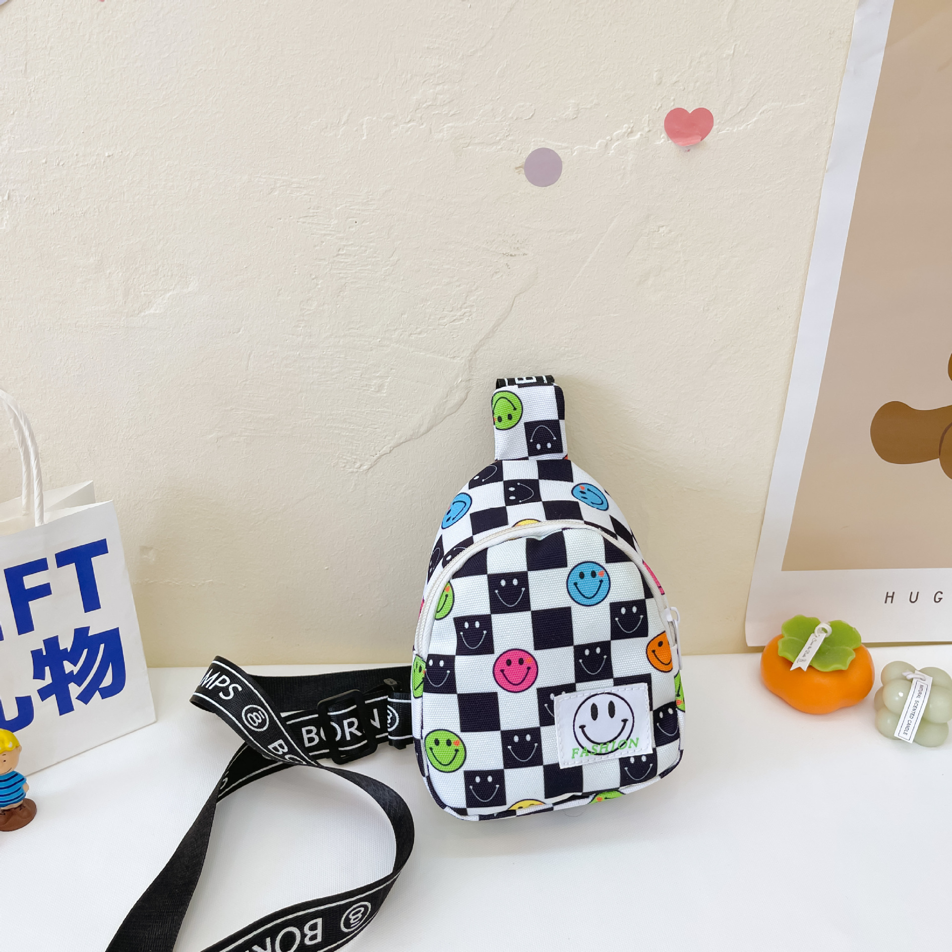 Fashion Messenger Bag Cute Large Capacity Multifunctional Kids' Chest Waist Cute Bag Outdoor