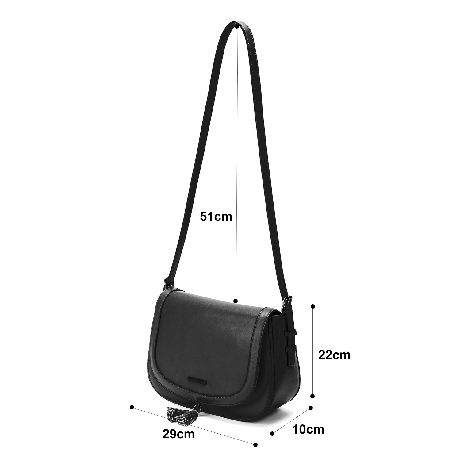 Women's Small Vintage Vegan Leather Crossbody Satchel Bag Handbag Ladies