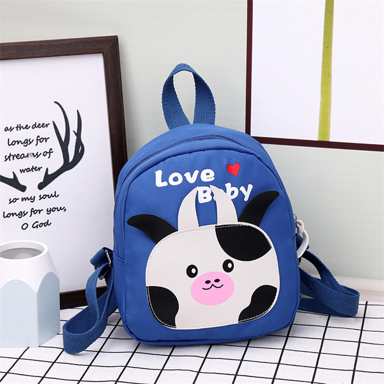 handmade cute design personalized 3d cartoon fashion kids zoo animal backpack