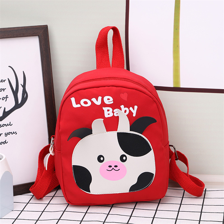 handmade cute design personalized 3d cartoon fashion kids zoo animal backpack